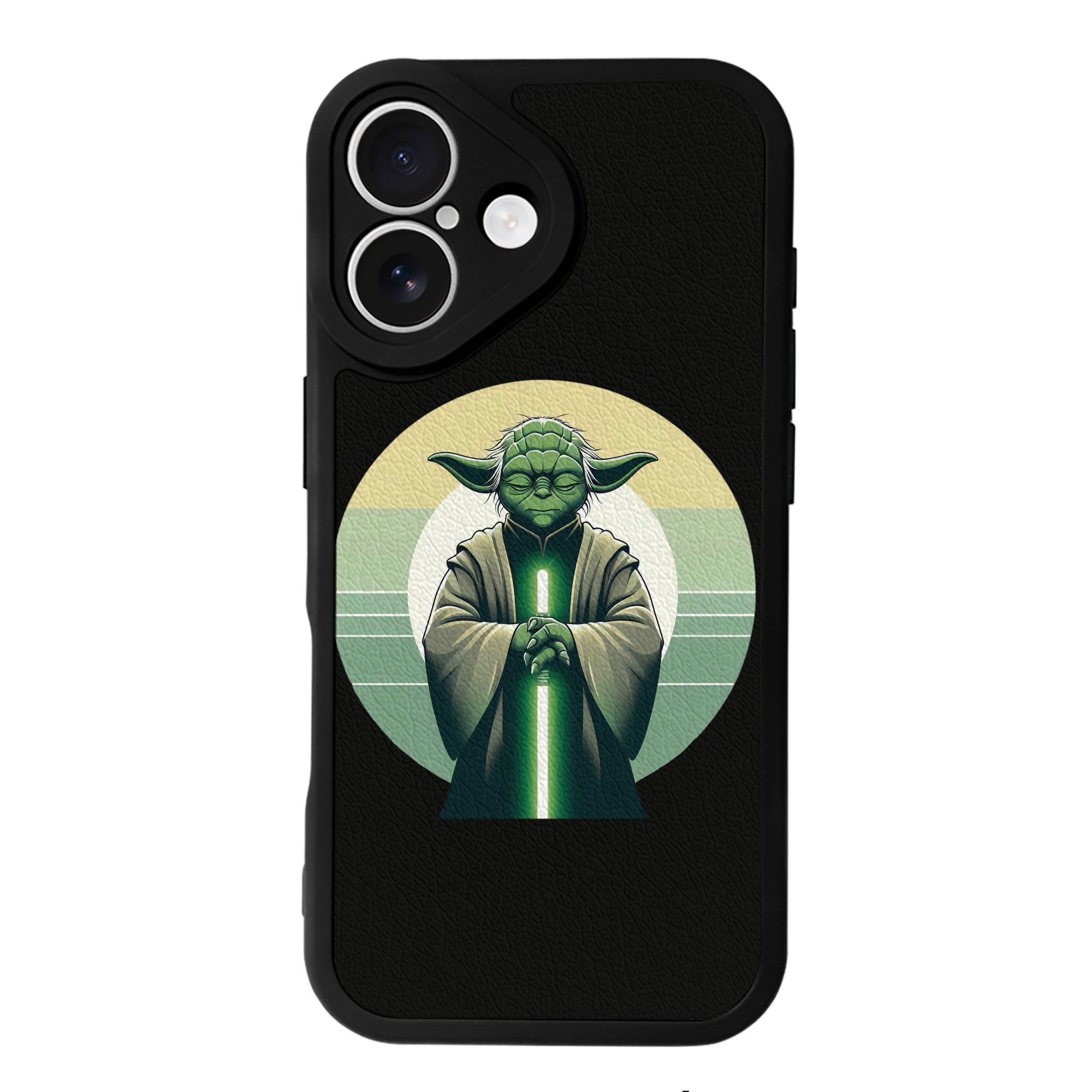 （画像用） スター・ウォーズ Star Wars 【iPhone 16シリーズ対応】シリコンスマホケース（レザー調） 材質：シリコン